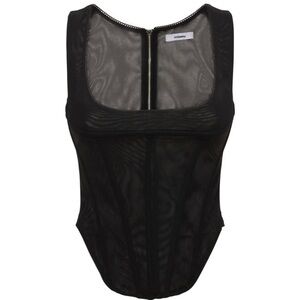 Black Miaou Corset Top